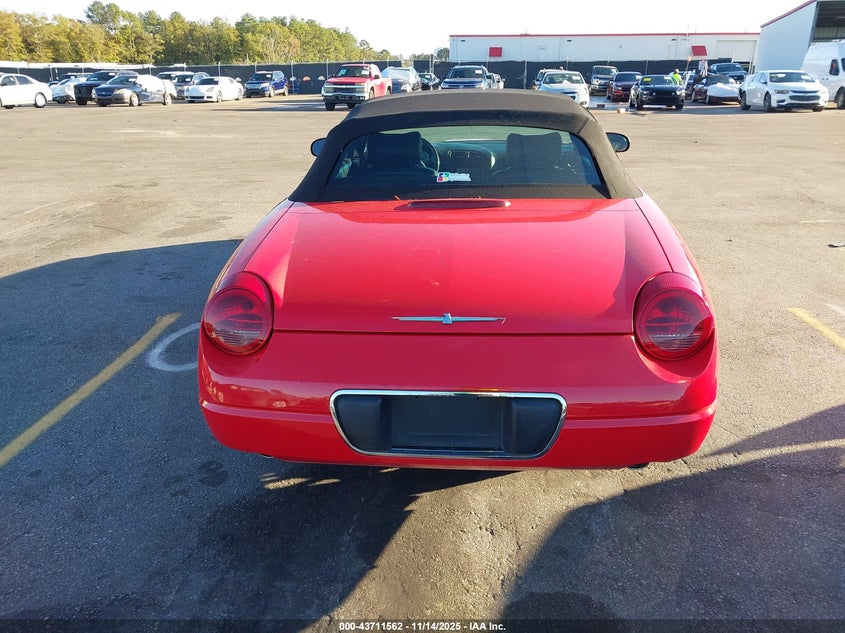 2005 Ford Thunderbird 50Th Anniversary VIN: 1FAHP60A05Y105887 Lot: 43711562