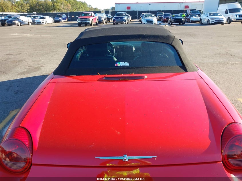 2005 Ford Thunderbird 50Th Anniversary VIN: 1FAHP60A05Y105887 Lot: 43711562