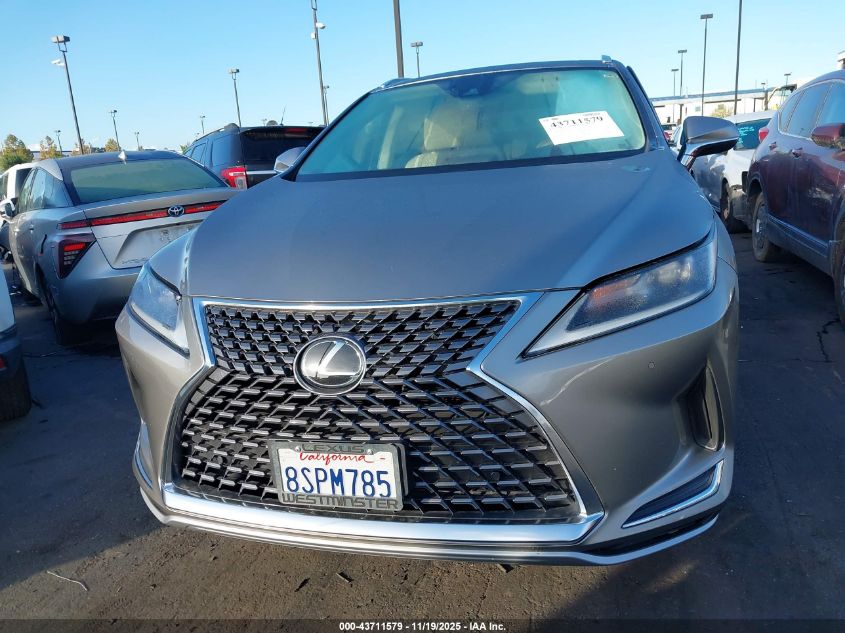 2020 Lexus Rx 350 VIN: 2T2HZMAA6LC179030 Lot: 43711579