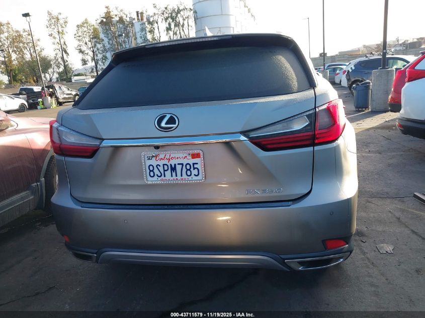 2020 Lexus Rx 350 VIN: 2T2HZMAA6LC179030 Lot: 43711579