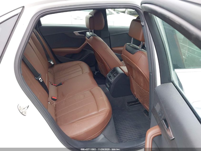 2019 Audi A4 45 Premium VIN: WAUDNAF44KN005451 Lot: 43711583