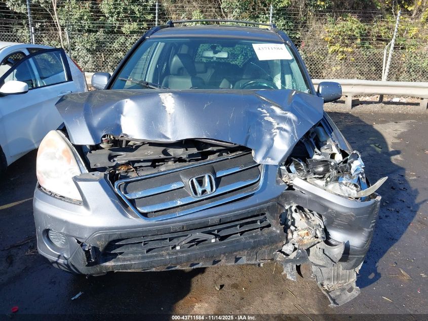 2006 Honda Cr-V Se VIN: JHLRD78956C009505 Lot: 43711584