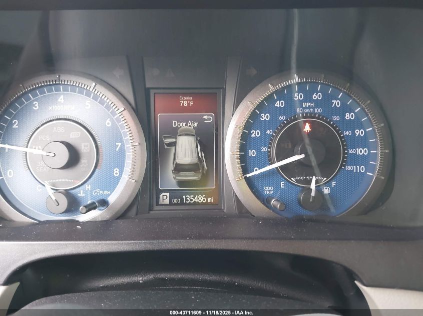 2017 Toyota Sienna Xle Premium 8 Passenger VIN: 5TDYZ3DCXHS850564 Lot: 43711609