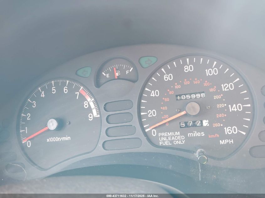 1993 Dodge Stealth R/T VIN: JB3BM64J0PY033726 Lot: 43711632