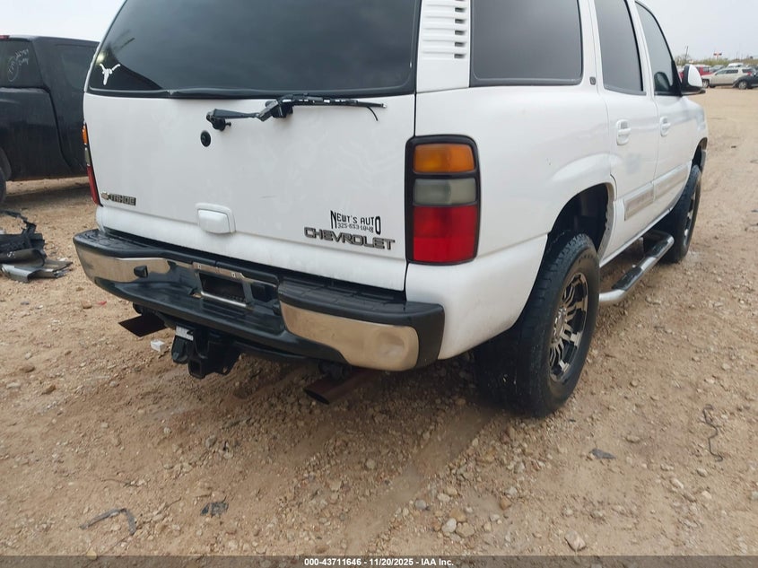 2005 Chevrolet Tahoe Lt VIN: 1GNEC13T75R106027 Lot: 43711646