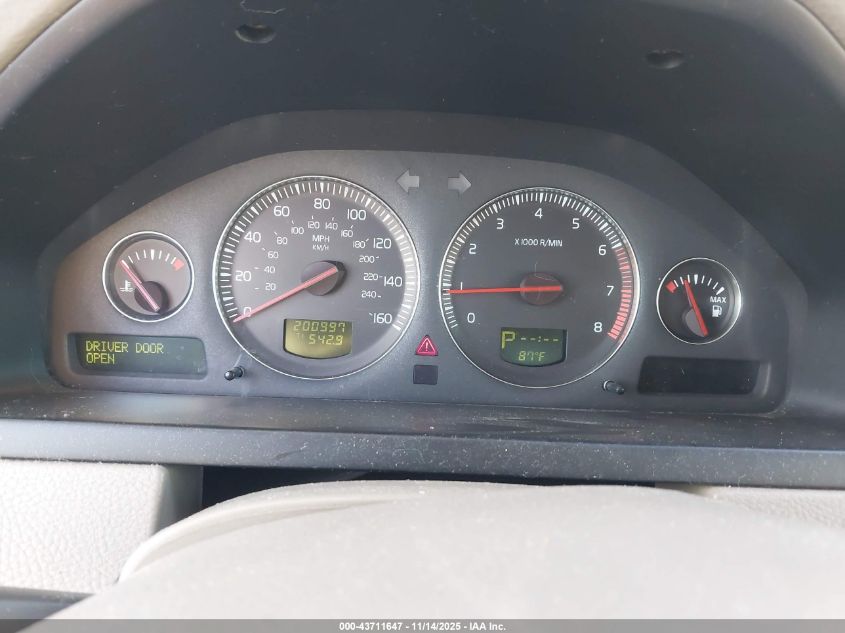 2004 Volvo Xc90 2.5T VIN: YV1CY59H641058023 Lot: 43711647