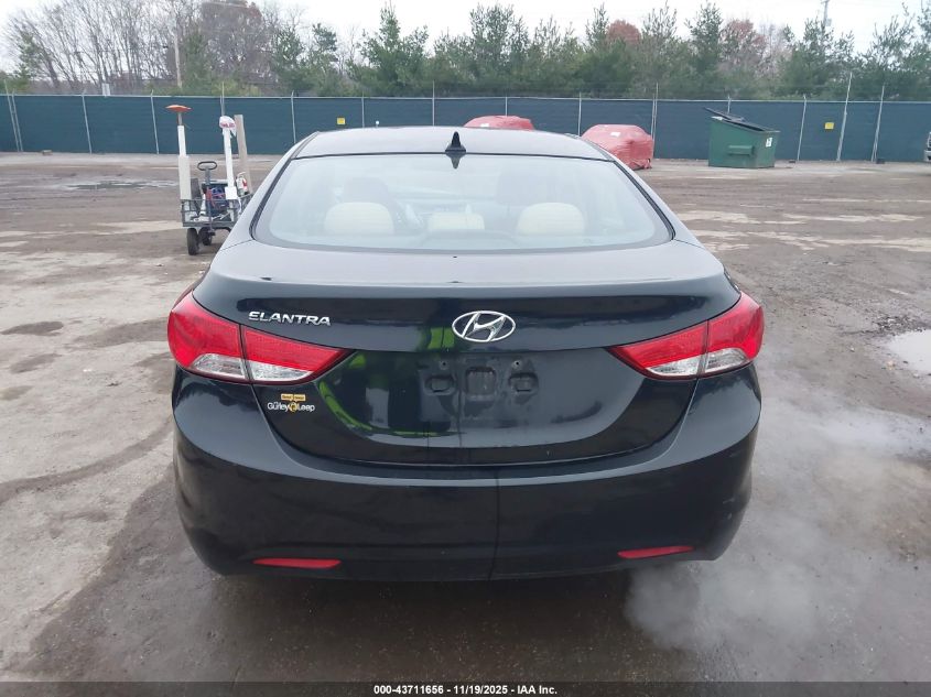 2013 Hyundai Elantra Gls VIN: 5NPDH4AE2DH257214 Lot: 43711656