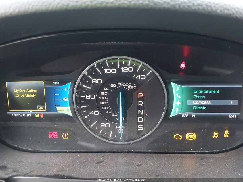 2013 Ford Edge Limited VIN: 2FMDK4KC3DBA23136 Lot: 43711738