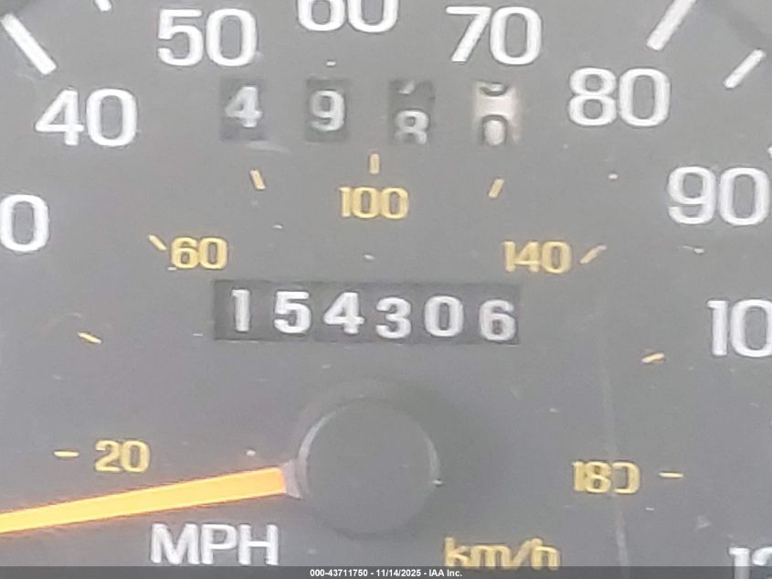 1997 Ford Thunderbird Lx VIN: 1FALP62W5VH116032 Lot: 43711750