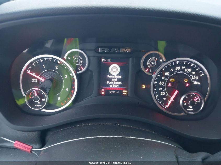 2025 Ram 2500 Lone Star 4X4 8' Box VIN: 3C63R5JL0SG588870 Lot: 43711827