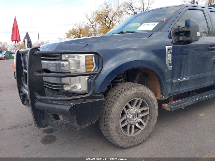 2019 Ford F-250 Lariat VIN: 1FT7W2BT9KEF83352 Lot: 43711861