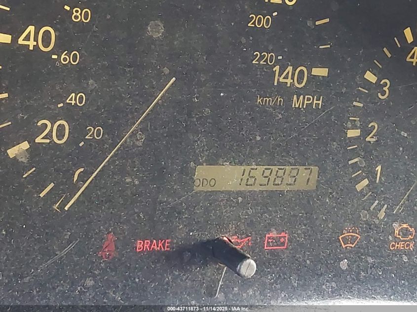 2000 Lexus Rx 300 VIN: JT6GF10U5Y0074961 Lot: 43711873