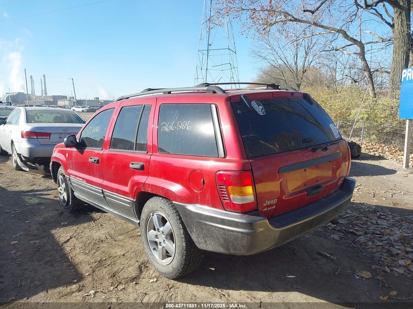 1J4GW48SX4C420258 2004 JEEP GRAND CHEROKEE photo no. 3