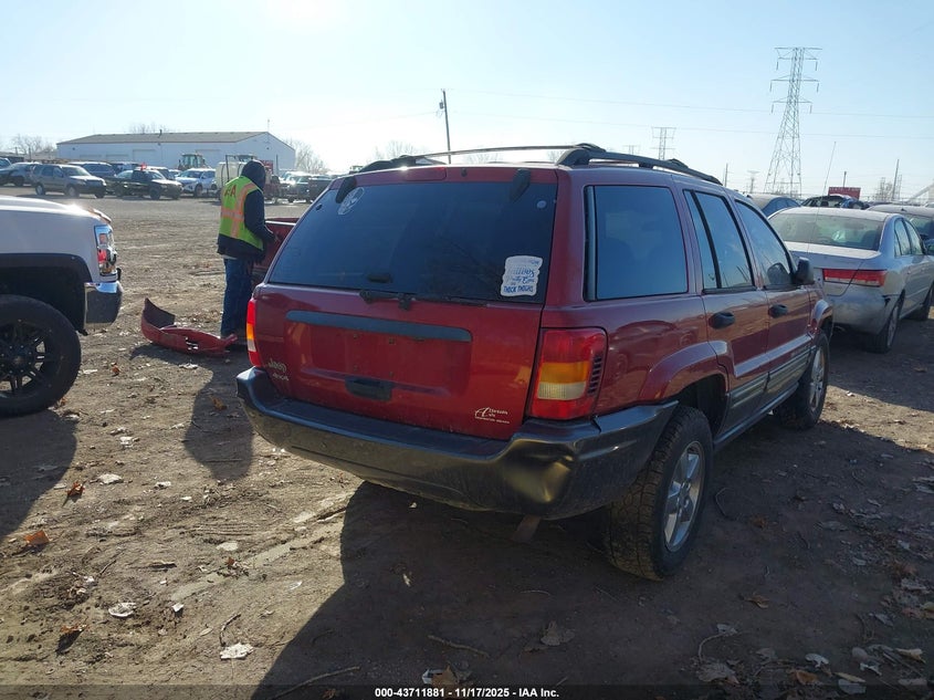 1J4GW48SX4C420258 2004 JEEP GRAND CHEROKEE photo no. 4
