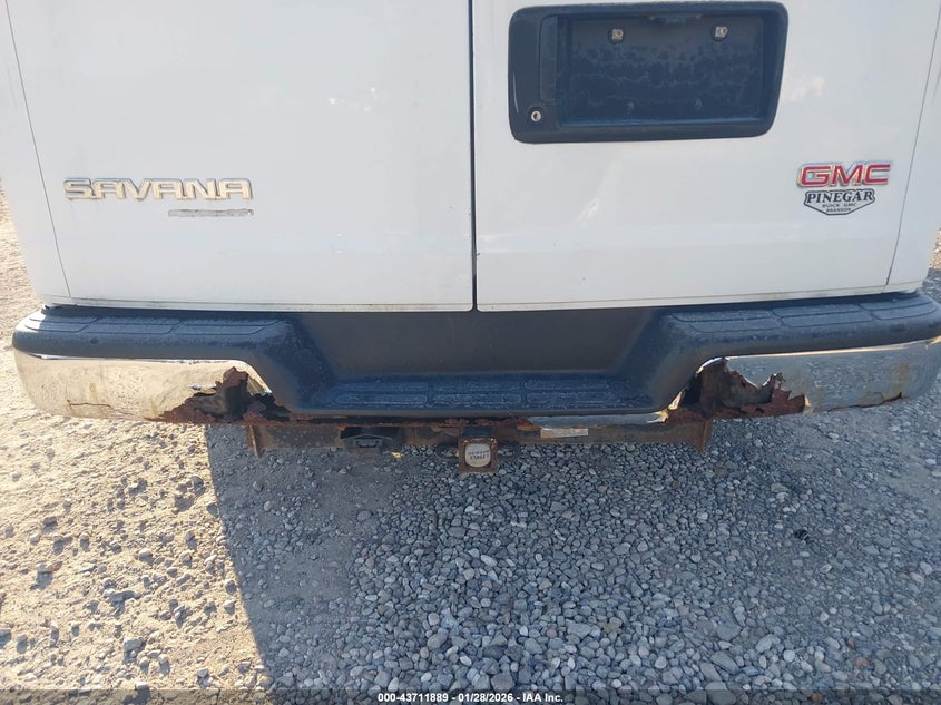 2012 GMC Savana 1500 Work Van VIN: 1GTS8AF43C1160499 Lot: 43711889