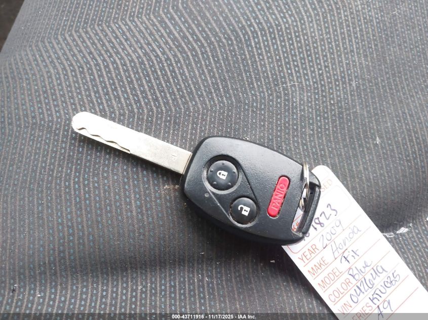 2009 Honda Fit Sport VIN: JHMGE88419S042649 Lot: 43711916