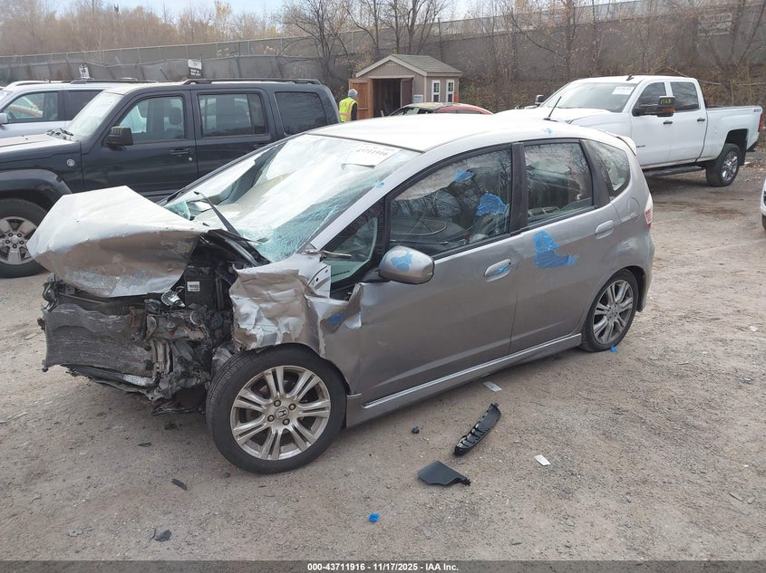 JHMGE88419S042649 2009 HONDA FIT photo no. 2