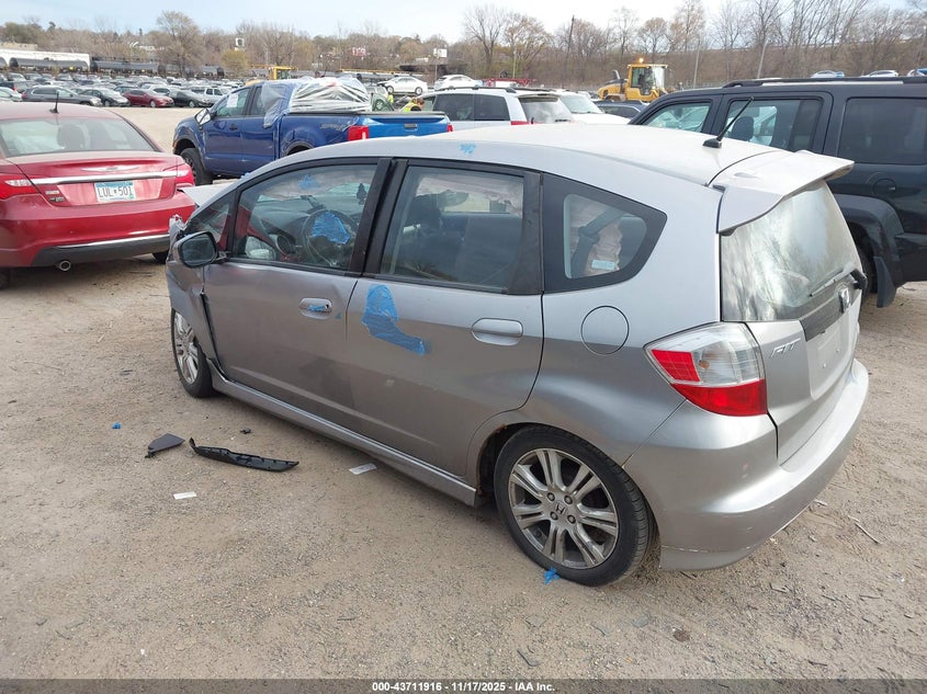 JHMGE88419S042649 2009 HONDA FIT photo no. 3