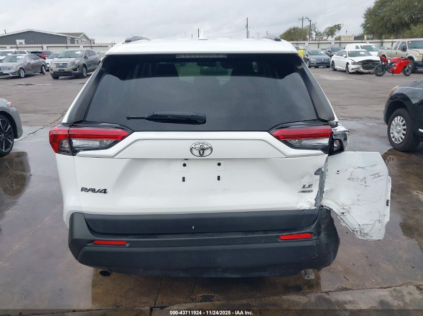 2020 Toyota Rav4 Le VIN: JTMF1RFV4LD064358 Lot: 43711924