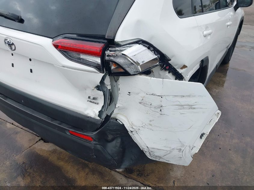 2020 Toyota Rav4 Le VIN: JTMF1RFV4LD064358 Lot: 43711924