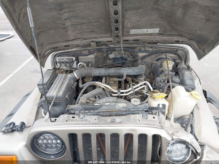 2002 Jeep Wrangler Sport VIN: 1J4FA49S72P772650 Lot: 43711934