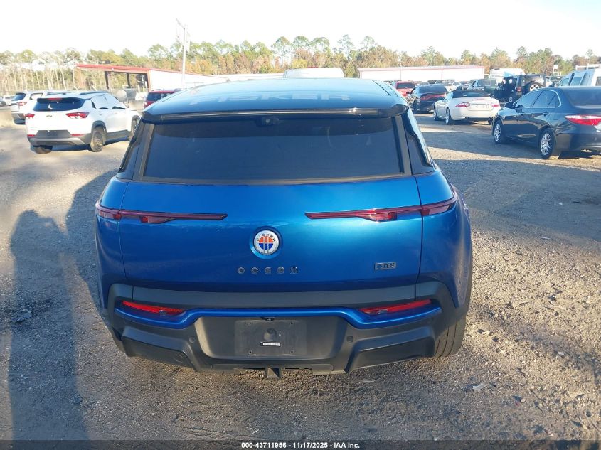 2023 Fisker Ocean One VIN: VCF1ZBU20PG004519 Lot: 43711956