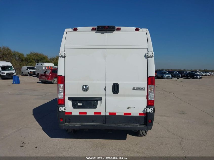 2023 Ram Promaster 2500 High Roof 159 Wb VIN: 3C6LRVDG4PE557381 Lot: 43711978