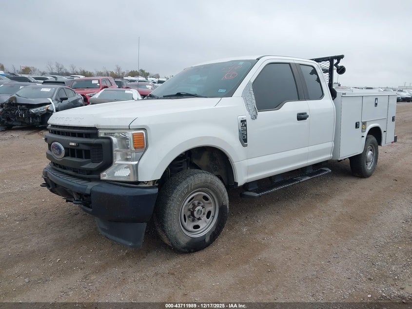 Vin: 1fd7x2b69led88520, lot: 44207337, ford f-250 xl 20202
