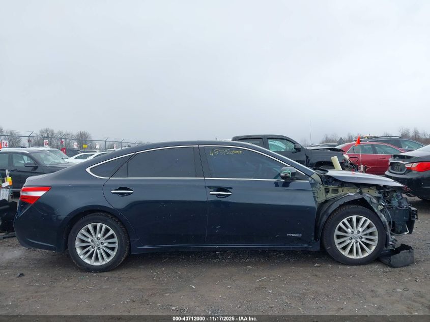 2015 Toyota Avalon Hybrid Xle Touring VIN: 4T1BD1EB6FU035832 Lot: 43712000