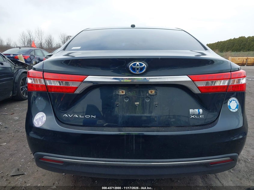 2015 Toyota Avalon Hybrid Xle Touring VIN: 4T1BD1EB6FU035832 Lot: 43712000