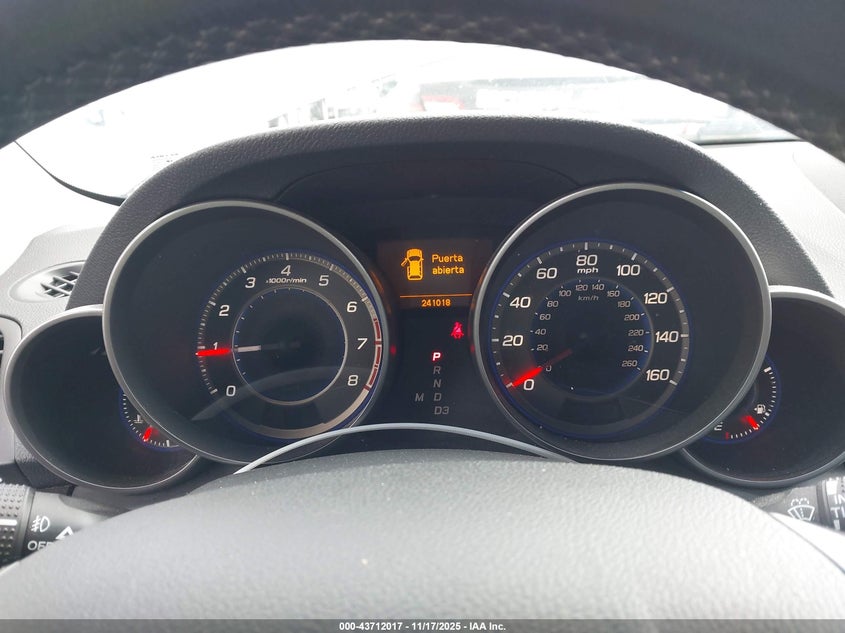 2008 Acura Mdx VIN: 2HNYD28248H517554 Lot: 43712017