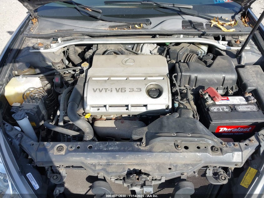 2005 Lexus Es 330 VIN: JTHBA30G055076590 Lot: 43712030