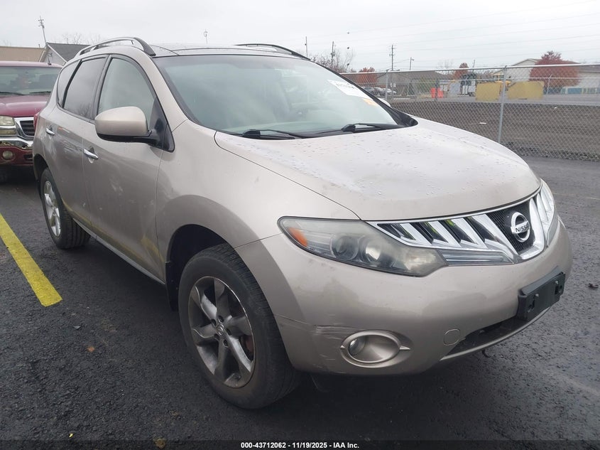 JN8AZ18W49W209829 2009 Nissan Murano Sl auction photo 1