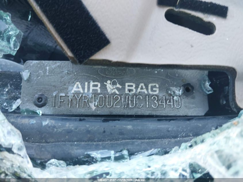 1998 Ford Ranger Splash/Xl/Xlt VIN: 1FTYR10U2WUC13440 Lot: 43712137