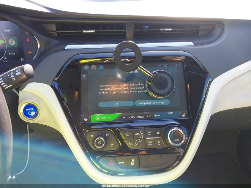 2020 Chevrolet Bolt Ev Fwd Lt VIN: 1G1FY6S09L4105872 Lot: 43712163