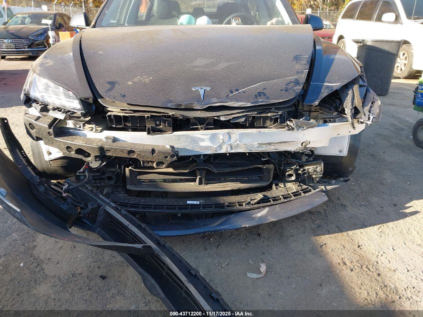 2025 Tesla Model 3 Long Range All-Wheel Drive VIN: 5YJ3E1EB7SF913972 Lot: 43712200