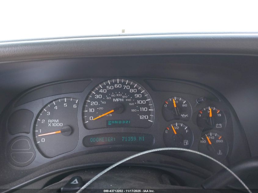 2003 GMC Sierra 1500 Sle VIN: 1GTEC19V53E217214 Lot: 43712202