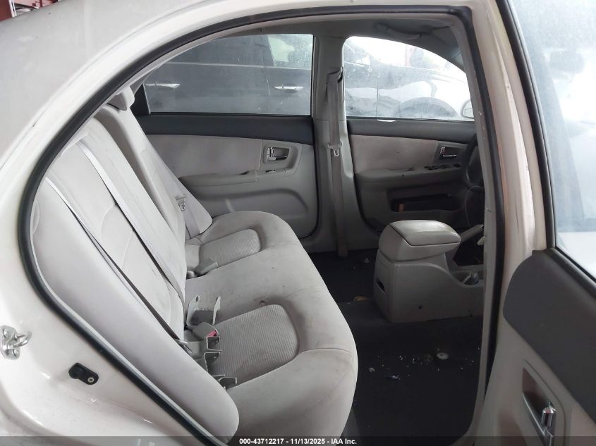 2007 Kia Spectra Ex VIN: KNAFE122075465548 Lot: 43712217