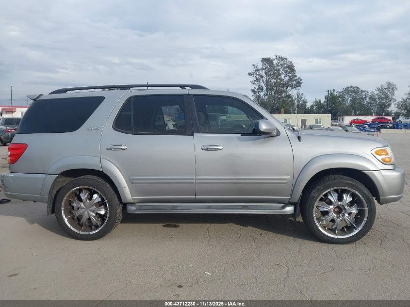 2002 Toyota Sequoia Sr5 V8 VIN: 5TDZT34AX2S124361 Lot: 43712230