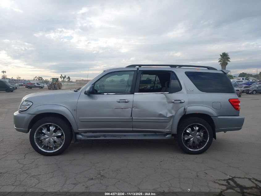 2002 Toyota Sequoia Sr5 V8 VIN: 5TDZT34AX2S124361 Lot: 43712230