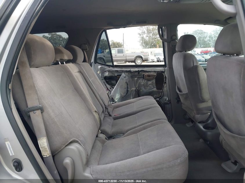 2002 Toyota Sequoia Sr5 V8 VIN: 5TDZT34AX2S124361 Lot: 43712230