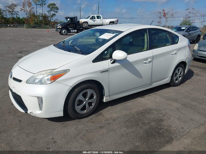 JTDKN3DU6C5501071 2012 TOYOTA PRIUS photo no. 2