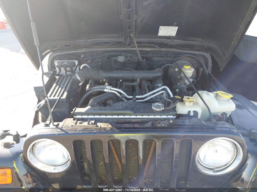 2004 Jeep Wrangler X VIN: 1J4FA39S84P793505 Lot: 43712267