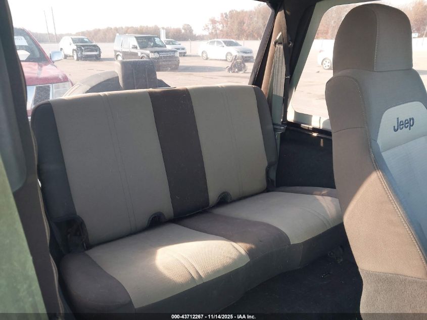 2004 Jeep Wrangler X VIN: 1J4FA39S84P793505 Lot: 43712267