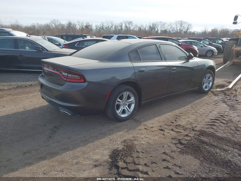 Vin: 2c3cdxbg4kh724667, lot: 44207626, dodge charger sxt rwd 20194