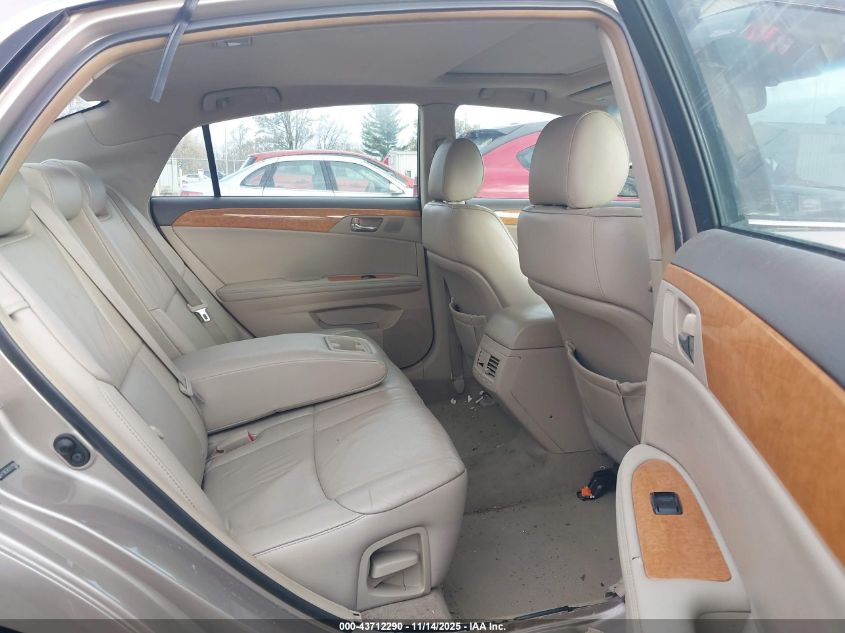 2007 Toyota Avalon Xls VIN: 4T1BK36B27U219389 Lot: 43712290