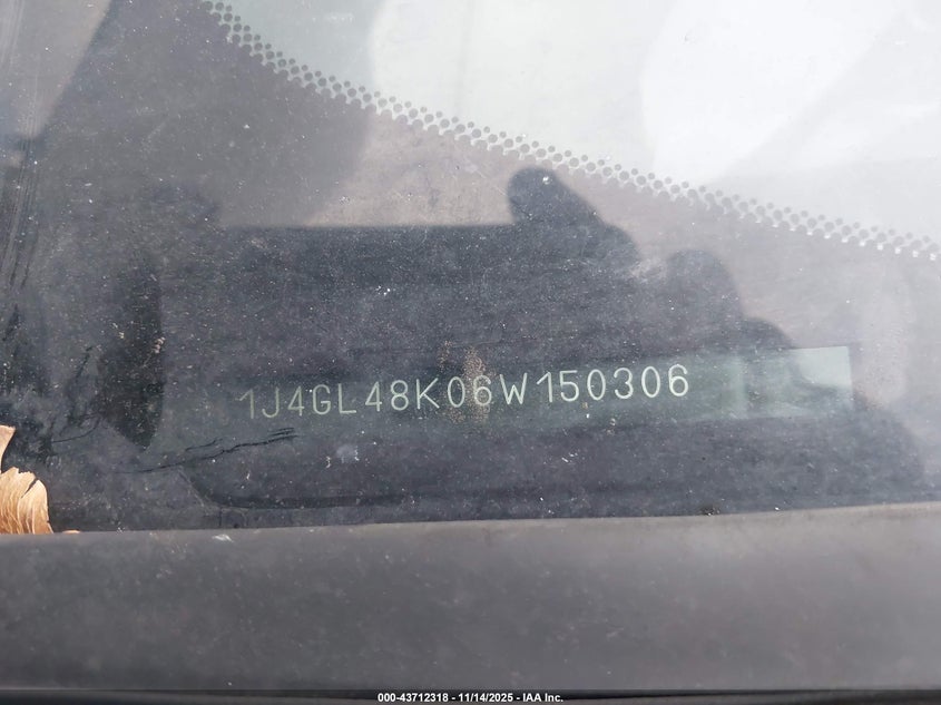 1J4GL48K06W150306 2006 JEEP LIBERTY (NORTH AMERICA) photo no. 9