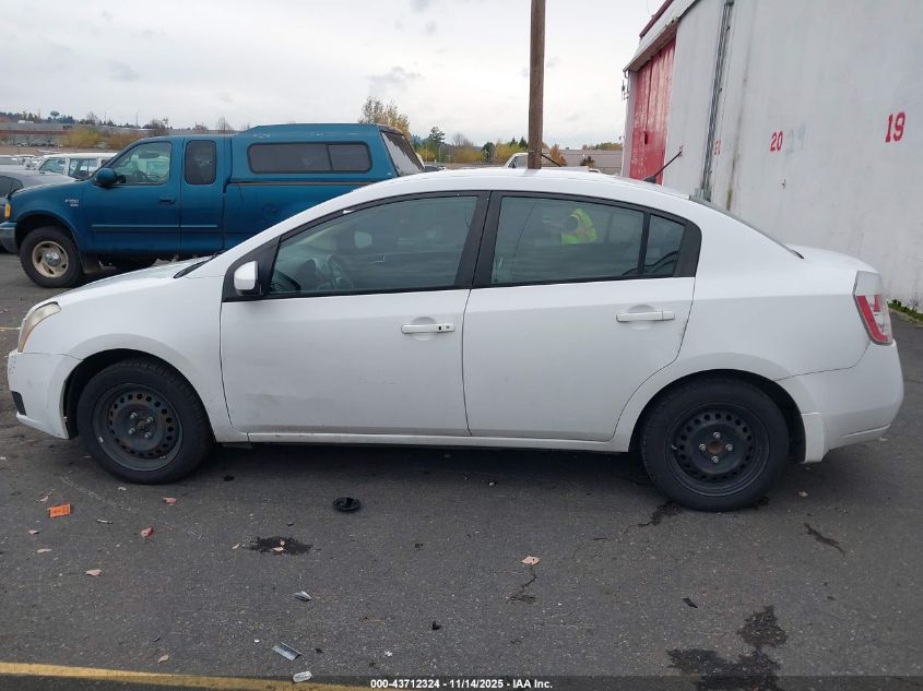 2007 Nissan Sentra 2.0S VIN: 3N1AB61E77L680524 Lot: 43712324