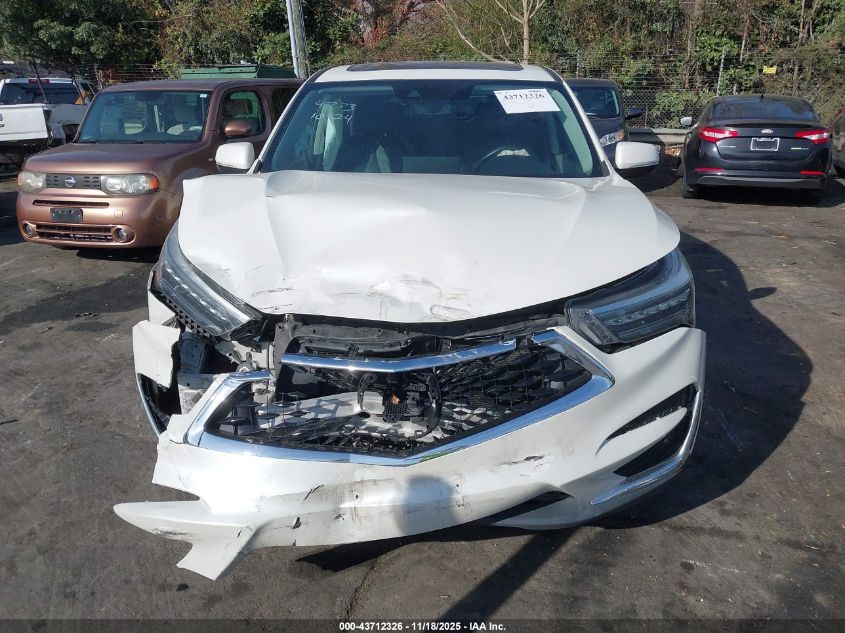 2019 Acura Rdx Technology Package VIN: 5J8TC2H5XKL006245 Lot: 43712326