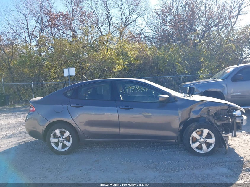 2016 Dodge Dart Sxt VIN: 1C3CDFBB1GD563973 Lot: 43712330